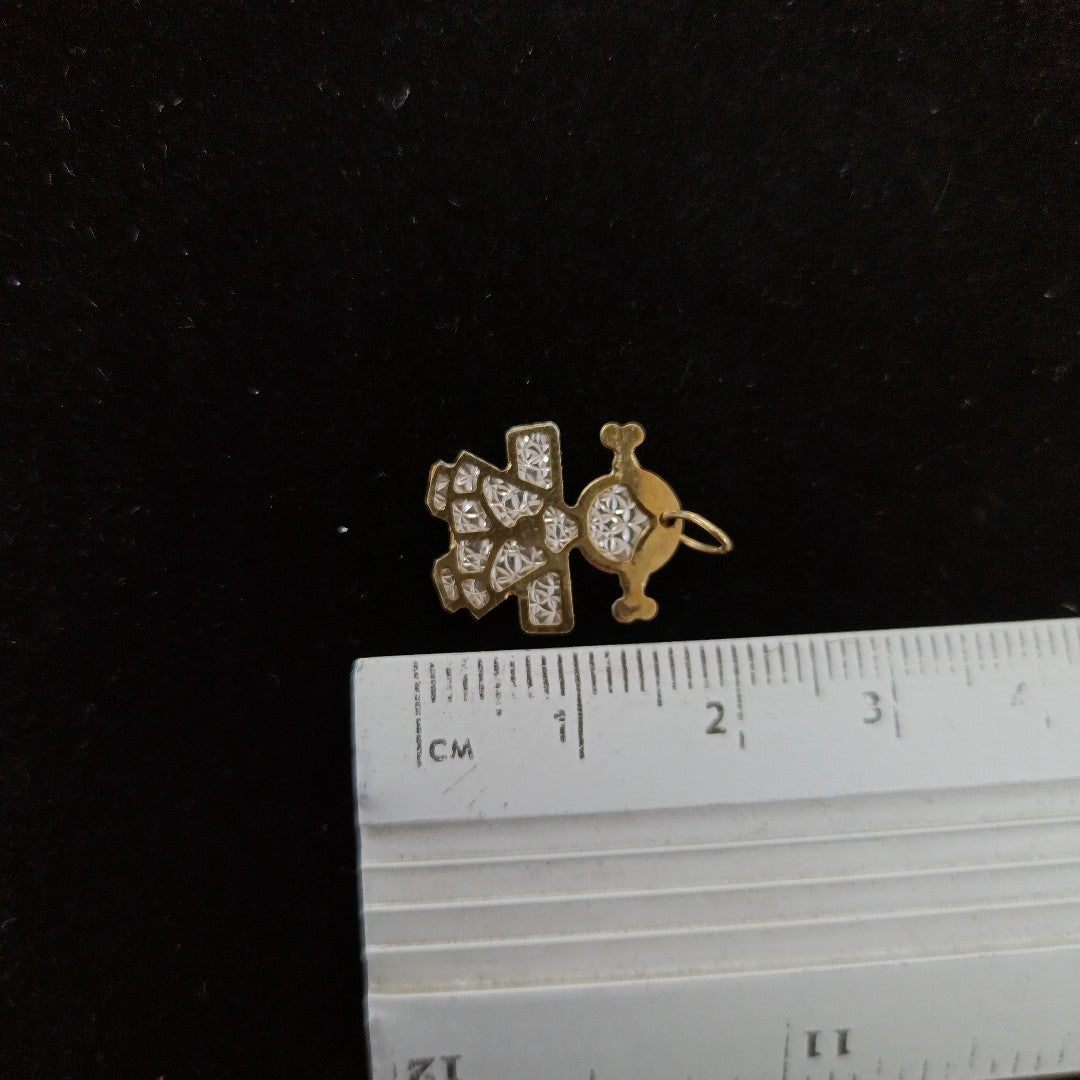 DIJE ORO 14 K 0.7 GRMS (SEMINUEVO)