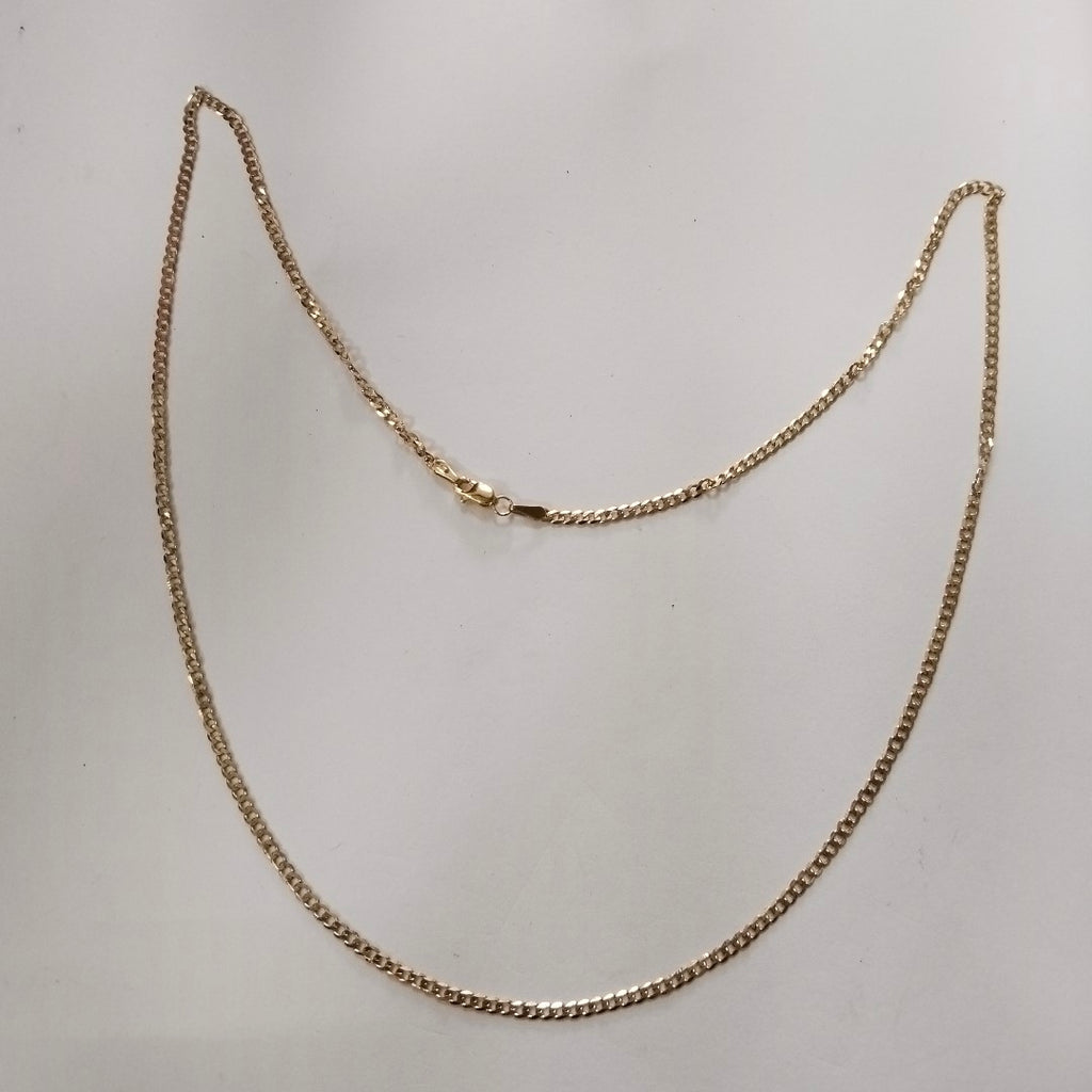 CADENA BARBADA 14K 55 CM 5.9 GR (NUEVO)