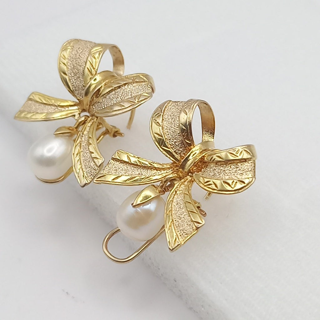 ARETES PAR ORO 10 K 4.5 GRMS (SEMINUEVO)