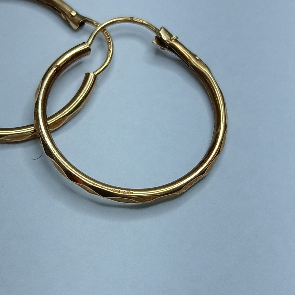 ARRACADAS PAR ORO 10 K 1.3 GRMS (SEMINUEVO)