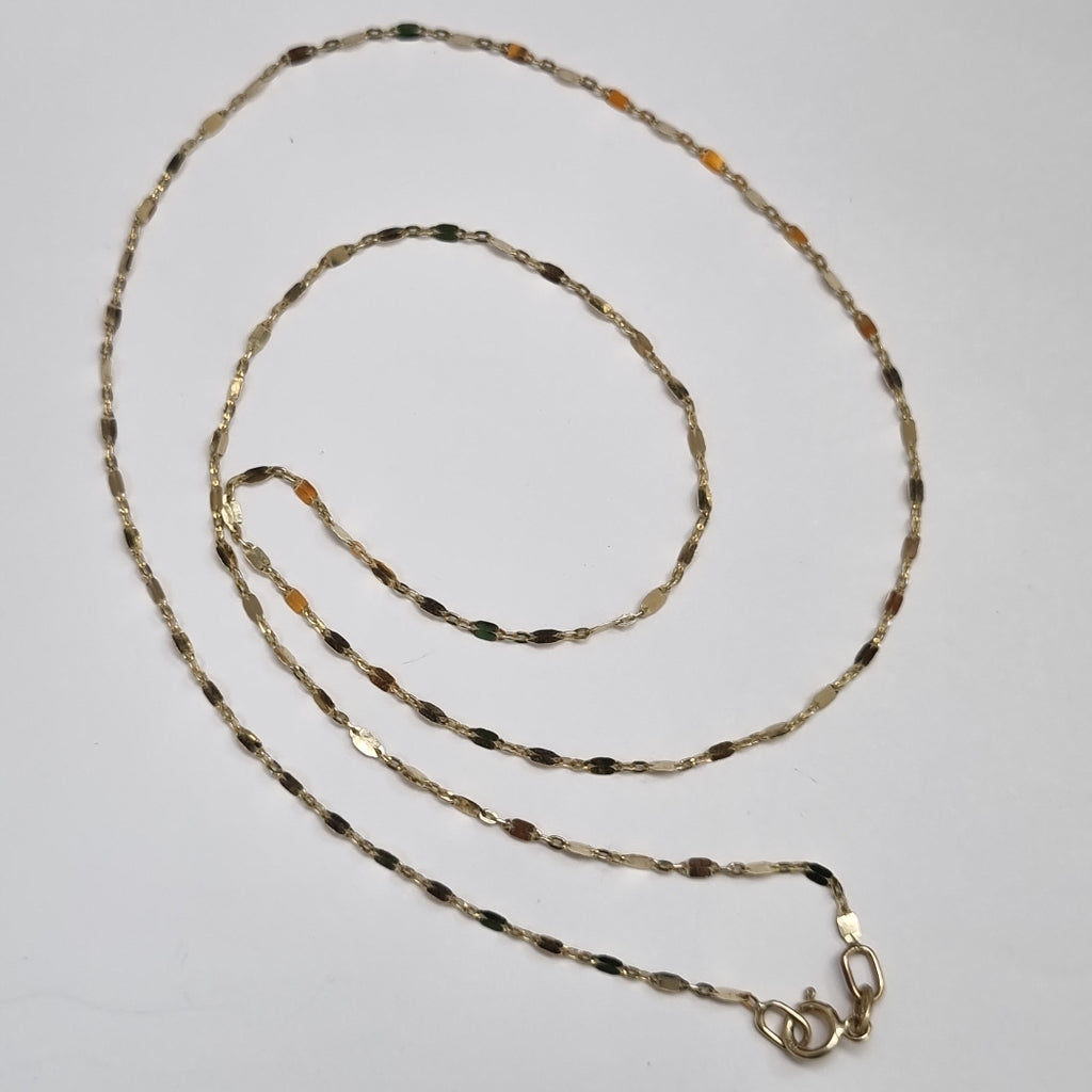 CADENA ORO 10 K 0.9 GRMS (SEMINUEVO)