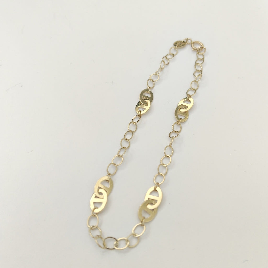PULSERA ESPECIAL 14K 18 CM 1.5 GR (NUEVO)