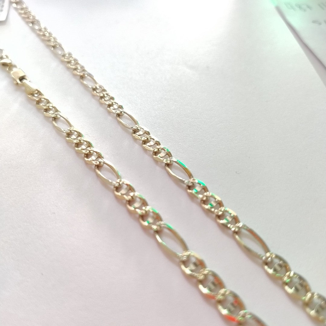 CADENA ORO,ORO COMBINADO 10 K 19,10 GRMS (SEMINUEVO)