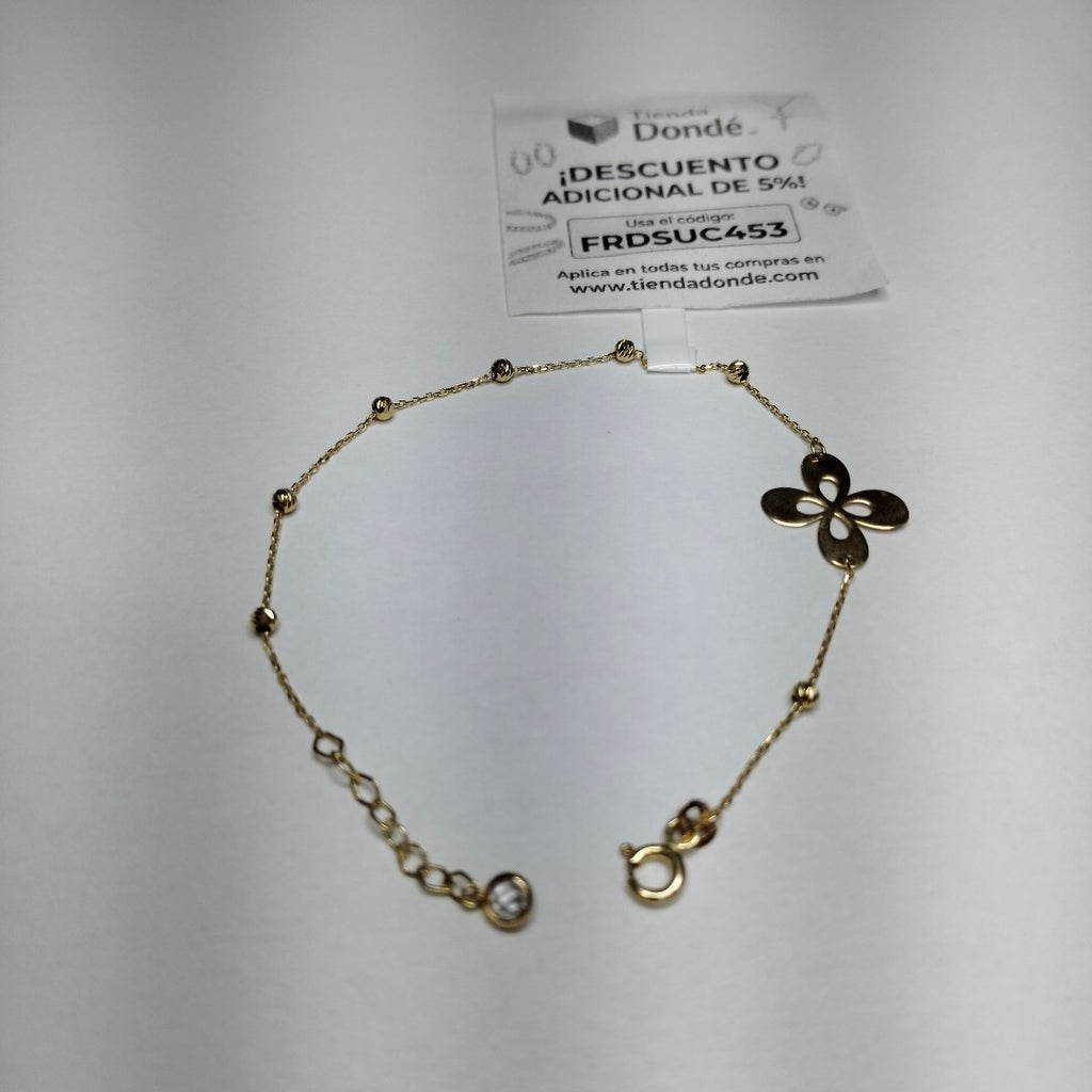 PULSERAS DAMA ORO 14K 1.3 (NUEVO)