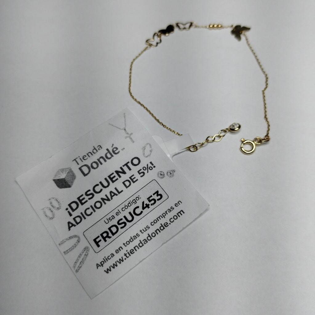 PULSERAS DAMA ORO 14K 1.1 (NUEVO)