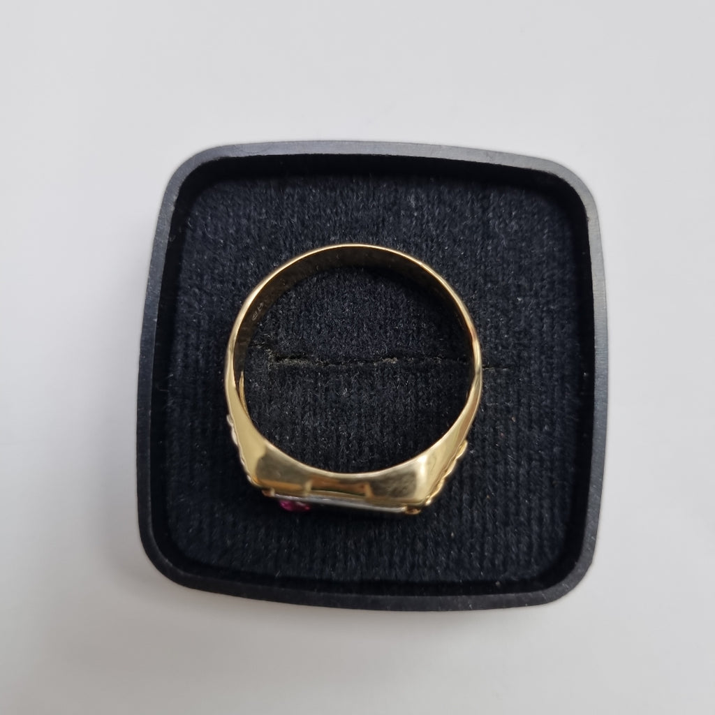 ANILLO ORO 14 K 5.4 GRMS (SEMINUEVO)