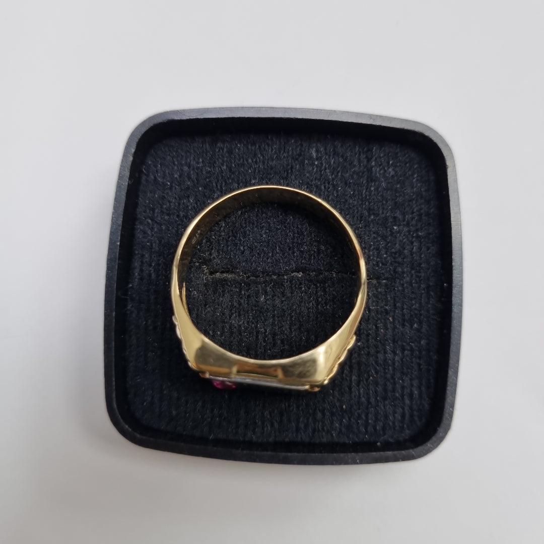 ANILLO ORO 14 K 5.4 GRMS (SEMINUEVO)