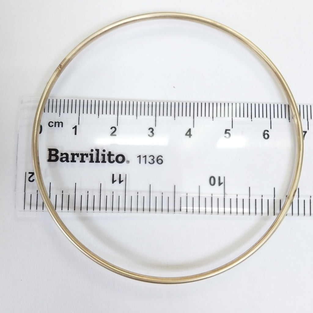PULSERA RIGIDA ORO 10 K 2.9 GRMS (SEMINUEVO)