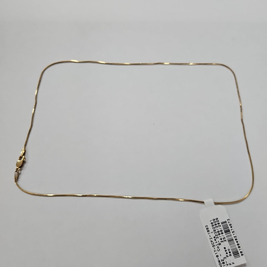 CADENA ORO 14 K 2,70 GRMS (SEMINUEVO)