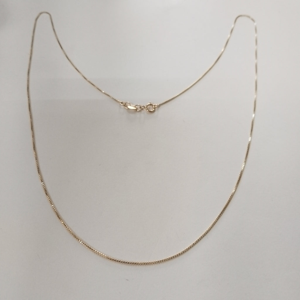 CADENA VENECIANO 14K 55 CM 1.7 GR (NUEVO)