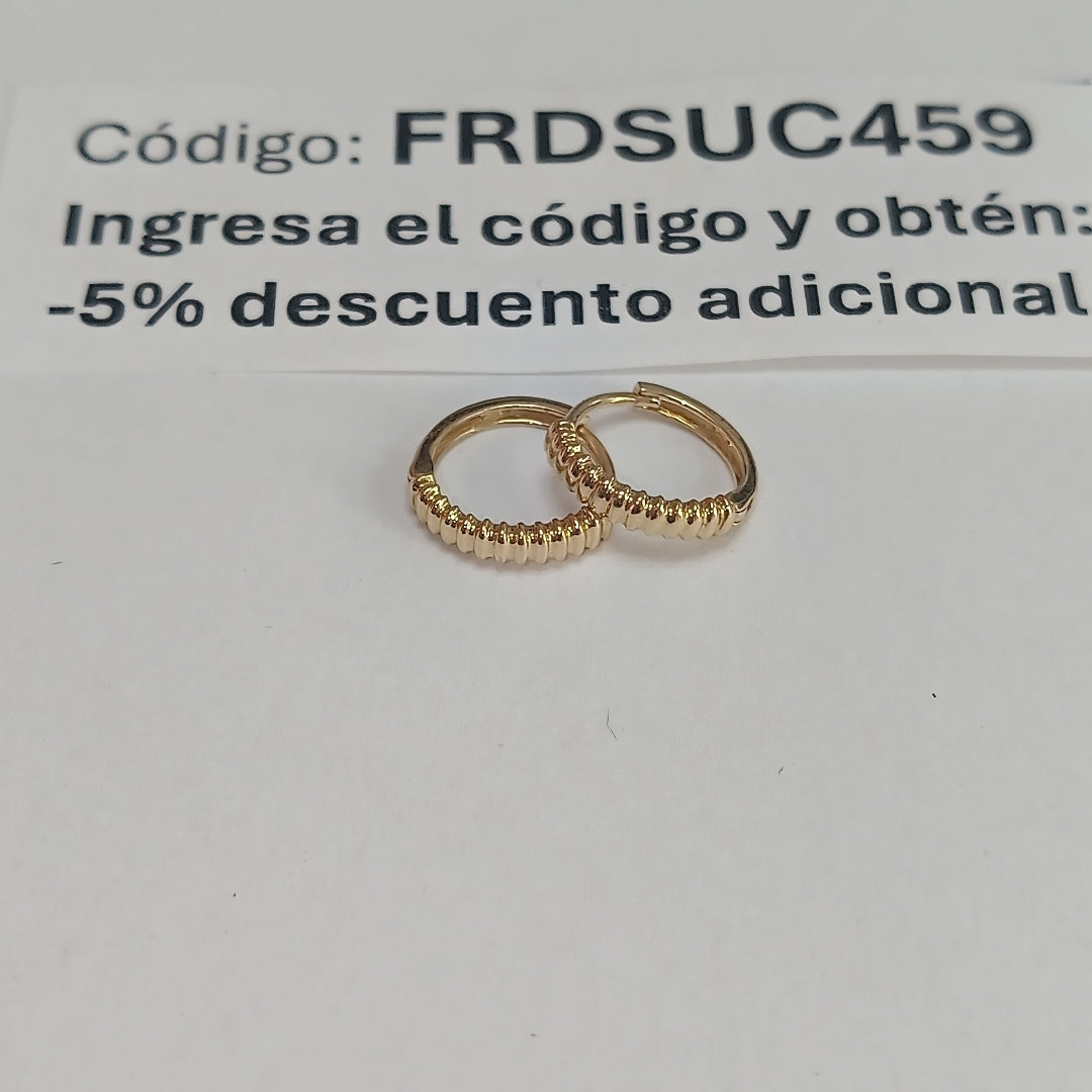 HUGGIES ORO 14K 1.2 (NUEVO)