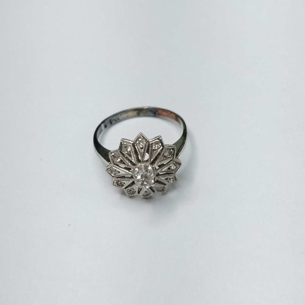 ANILLO ORO 14 K 2.4 GRMS (SEMINUEVO)
