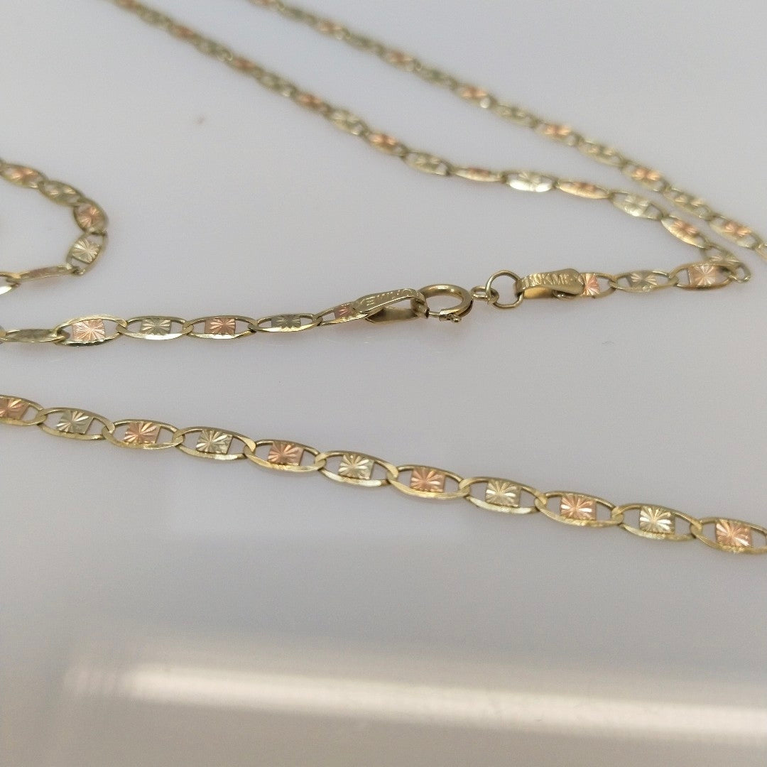 CADENA ORO 10 K 4.9 GRMS (SEMINUEVO)