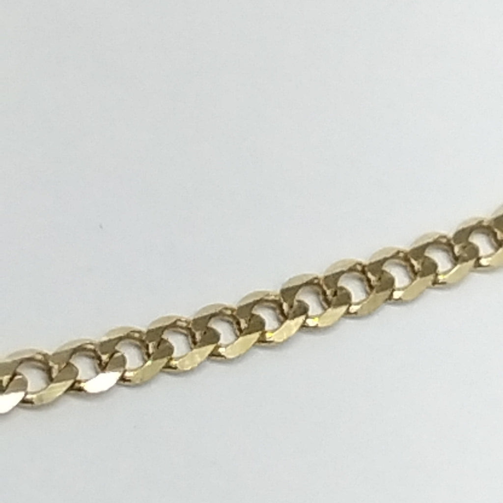 CADENA BARBADA 14K 55 CM 5.5 GR (NUEVO)