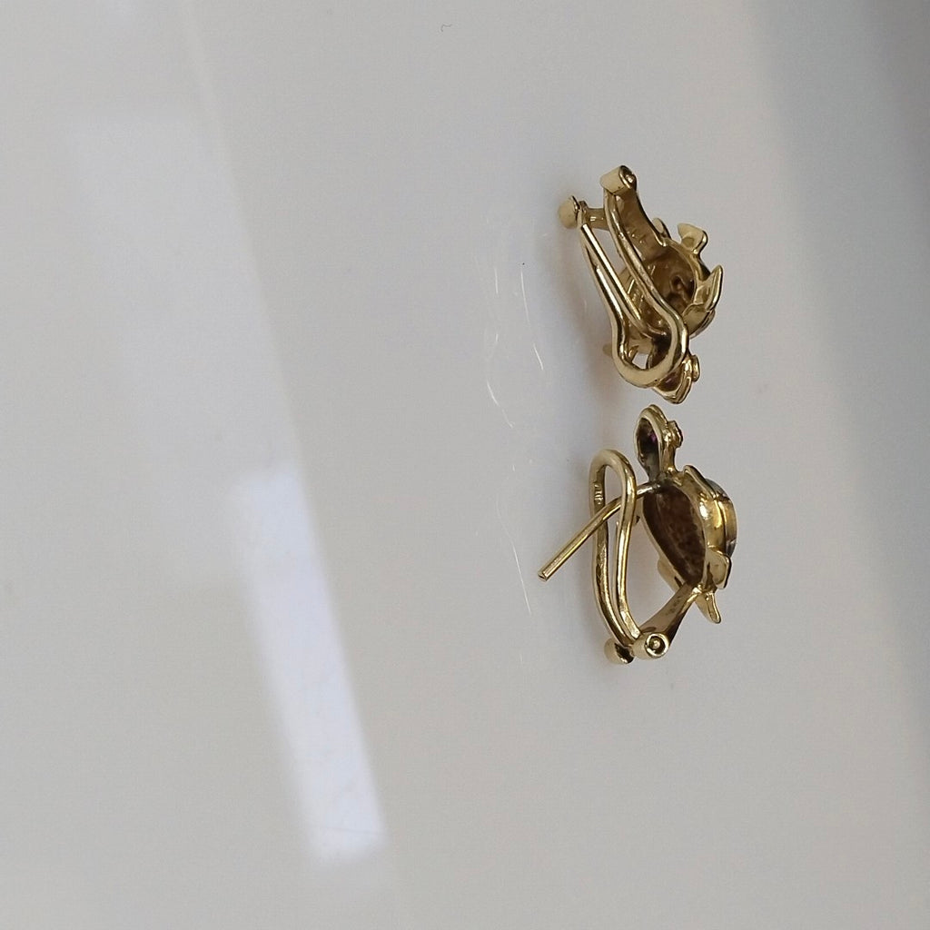ARETES PAR ORO 14 K 3,60 GRMS (SEMINUEVO)