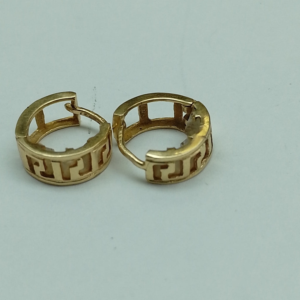 ARRACADAS PAR ORO 14 K 2,50 GRMS (SEMINUEVO)