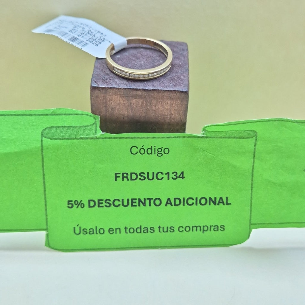 ANILLITO ORO 10 K 1.7 GRMS (SEMINUEVO)