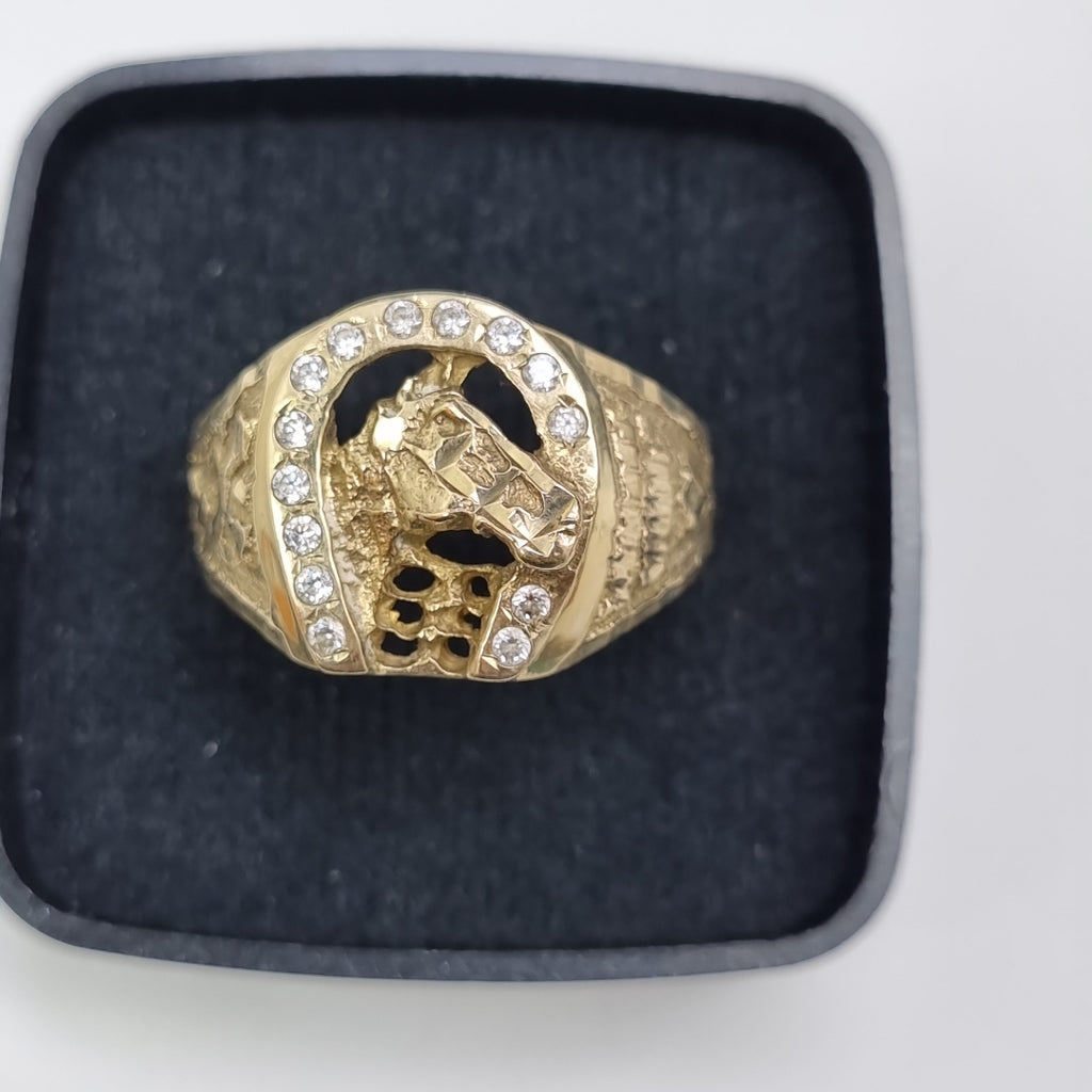 ANILLO ORO 10 K 4.3 GRMS (SEMINUEVO)