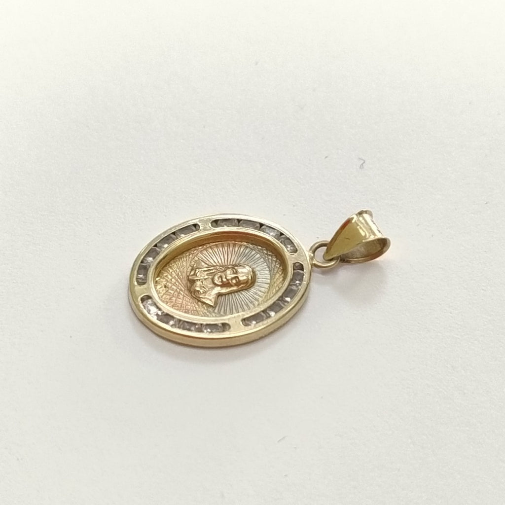 MEDALLA RELIGIOSA ORO 10 K 0,80 GRMS (SEMINUEVO)