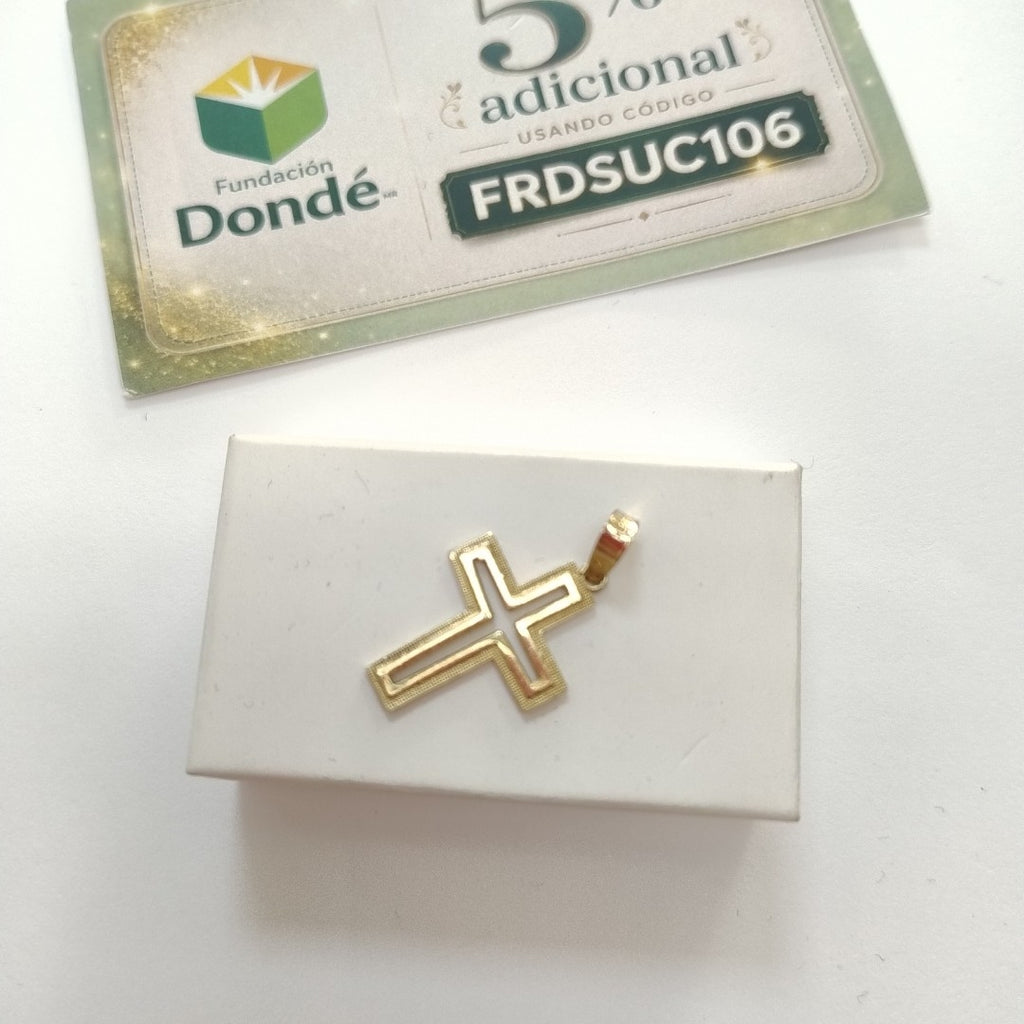 CRUZ ORO 10 K 0.9 GRMS (SEMINUEVO)