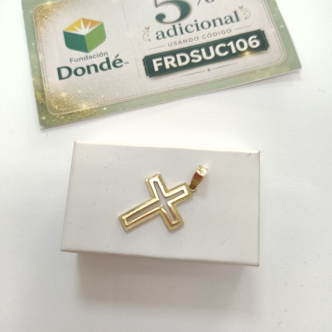 CRUZ ORO 10 K 0.9 GRMS (SEMINUEVO)