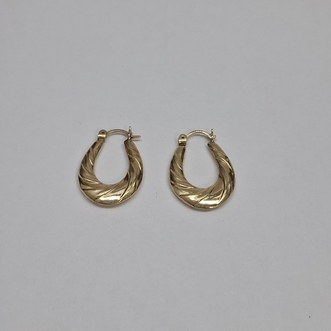 ARRACADAS PAR ORO 14 K 2,40 GRMS (SEMINUEVO)