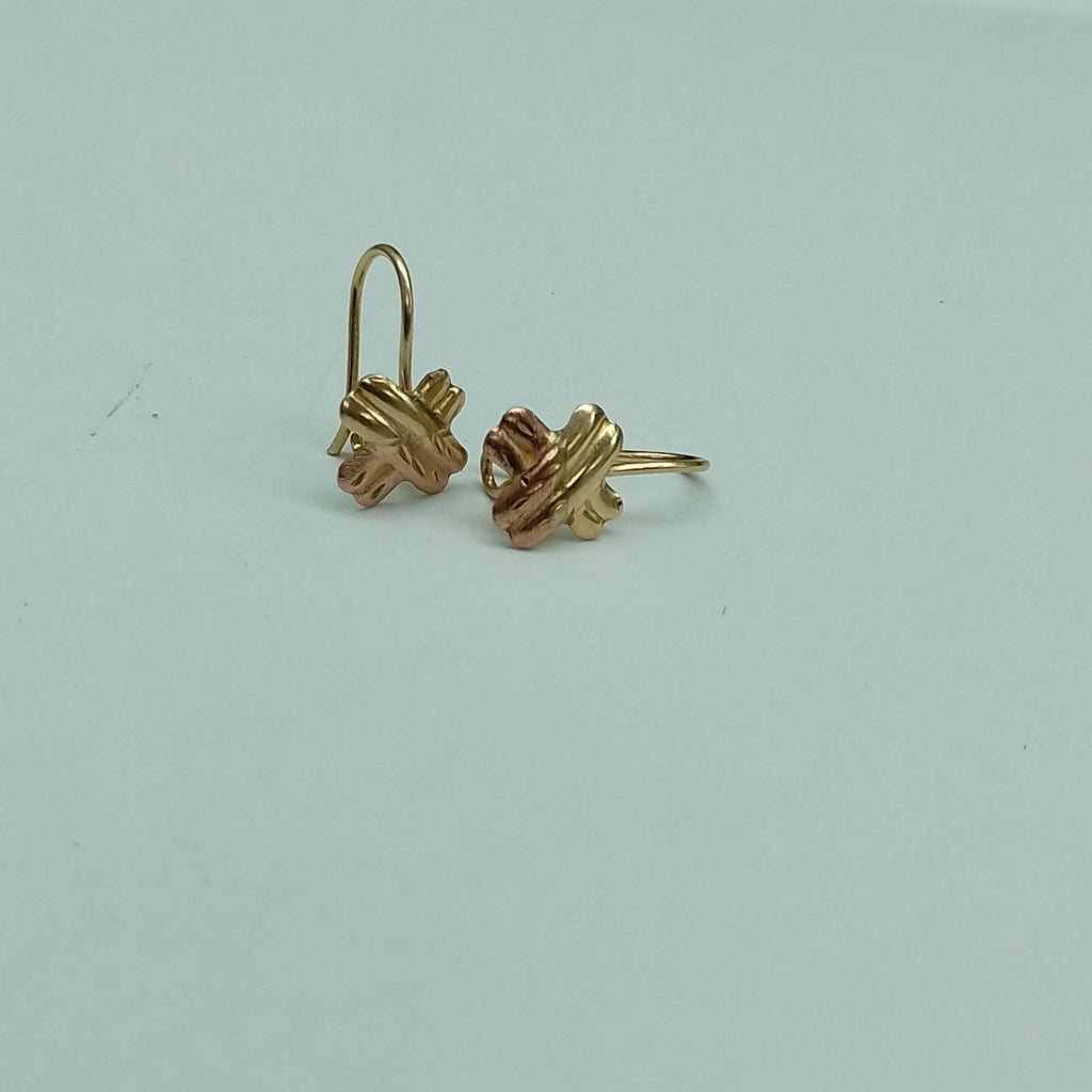 ARETES PAR ORO 10 K 1,00 GRMS (SEMINUEVO)