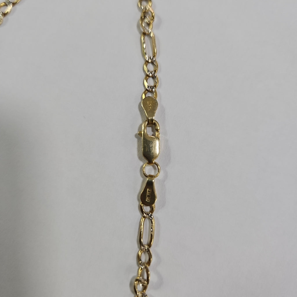 CADENA ORO, RODIADO 14 K 7.2 GRMS (SEMINUEVO)