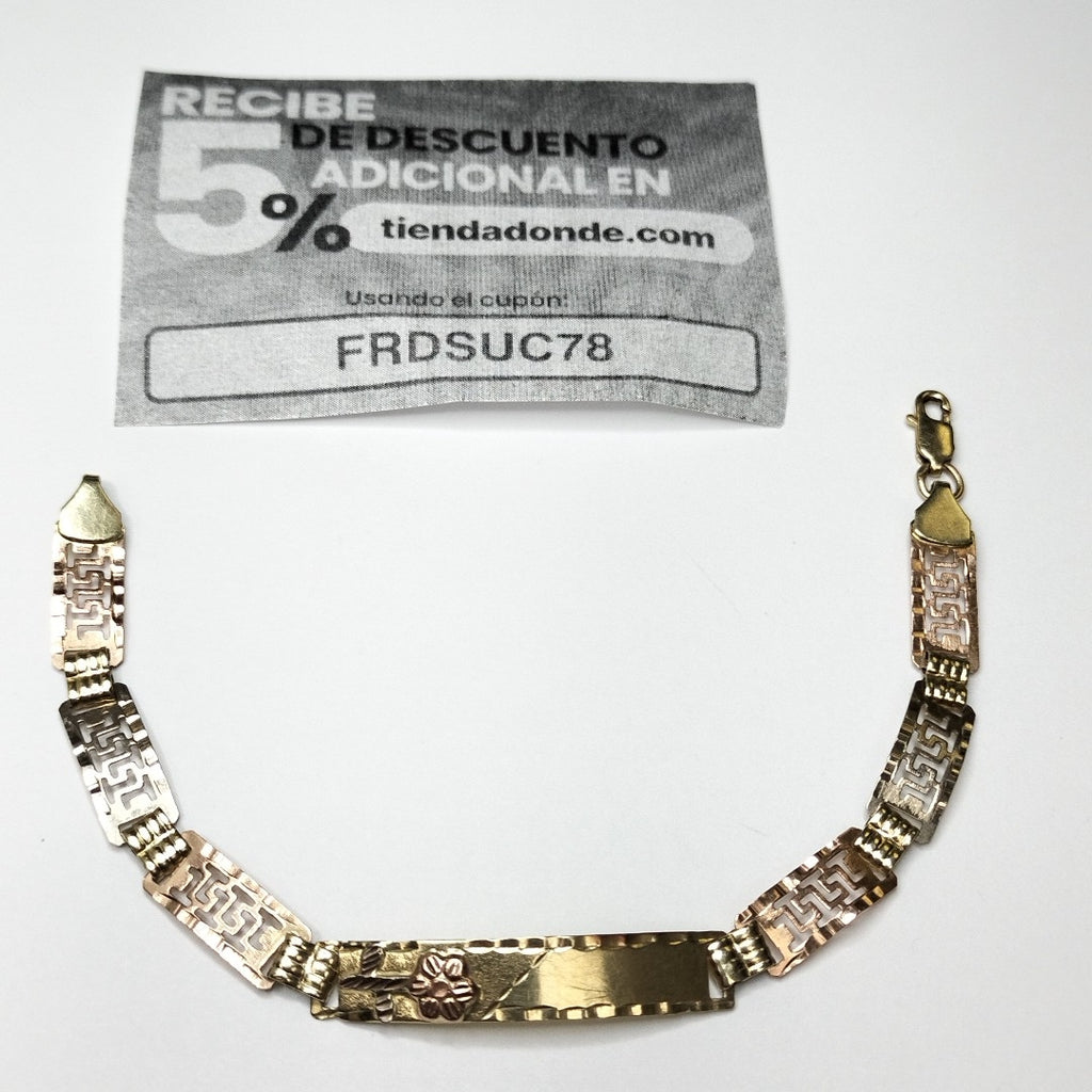 ESCLAVA ORO 14 K 4.5 GRMS (SEMINUEVO)