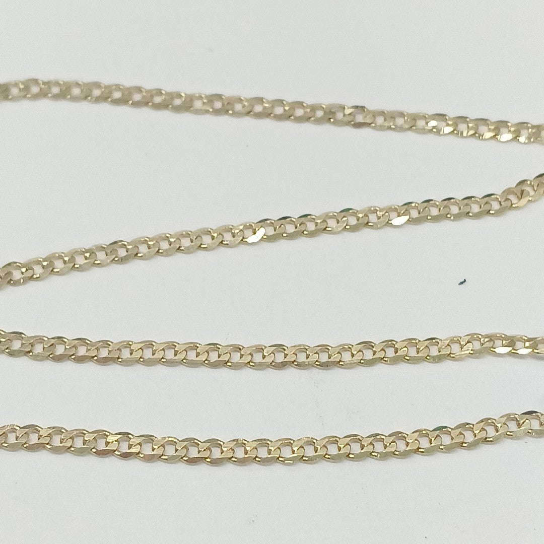 CADENA BARBADA 14K 55 CM 5.5 GR (NUEVO)