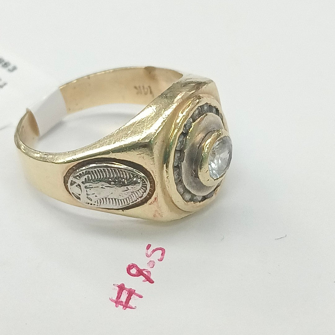 ANILLO ORO 14 K 9.3 GRMS (SEMINUEVO)
