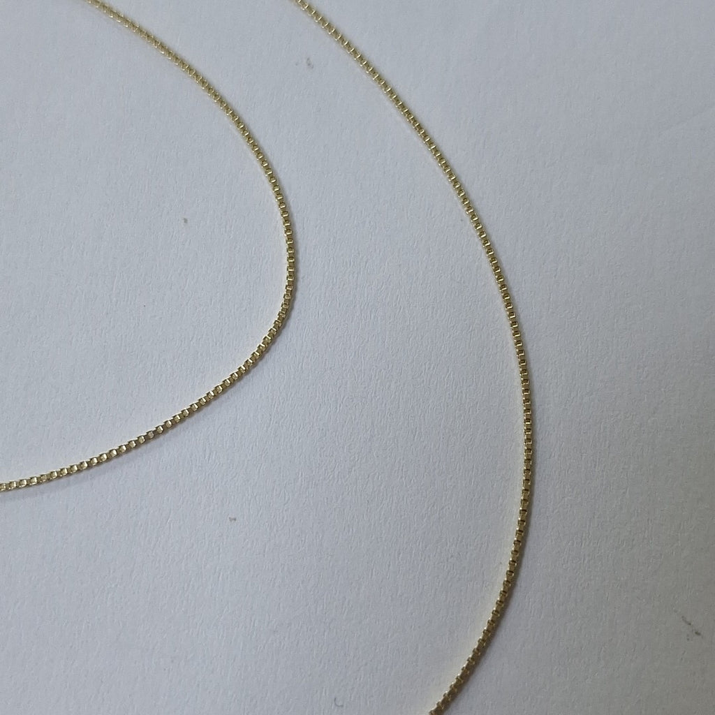 CADENA VENECIANO 14K 50 CM 1.6 GR (NUEVO)