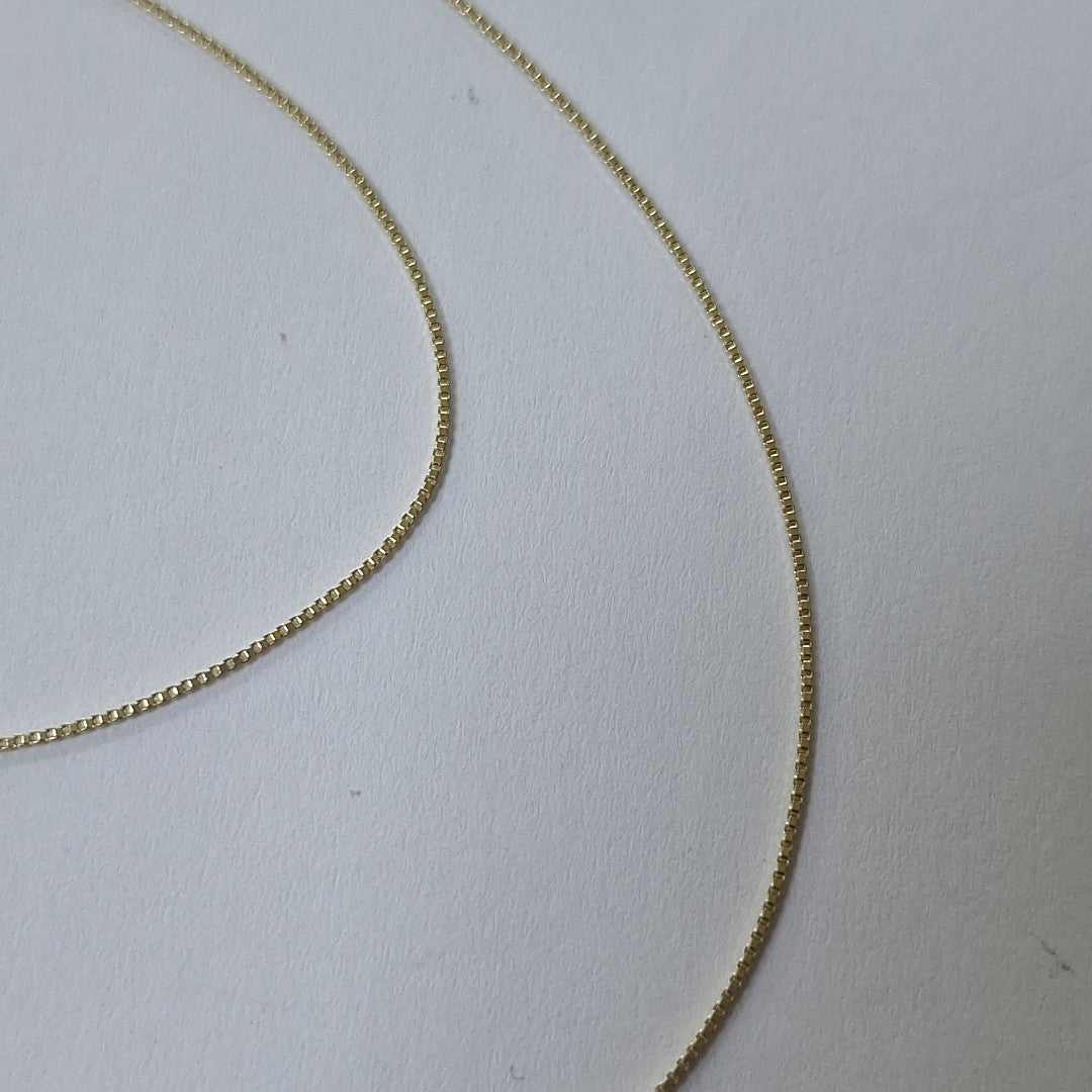CADENA VENECIANO 14K 50 CM 1.6 GR (NUEVO)