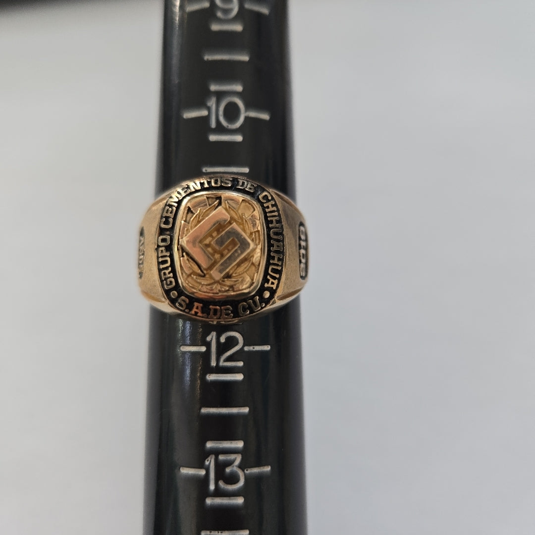ANILLO ORO 10 K 18.8 GRMS (SEMINUEVO)