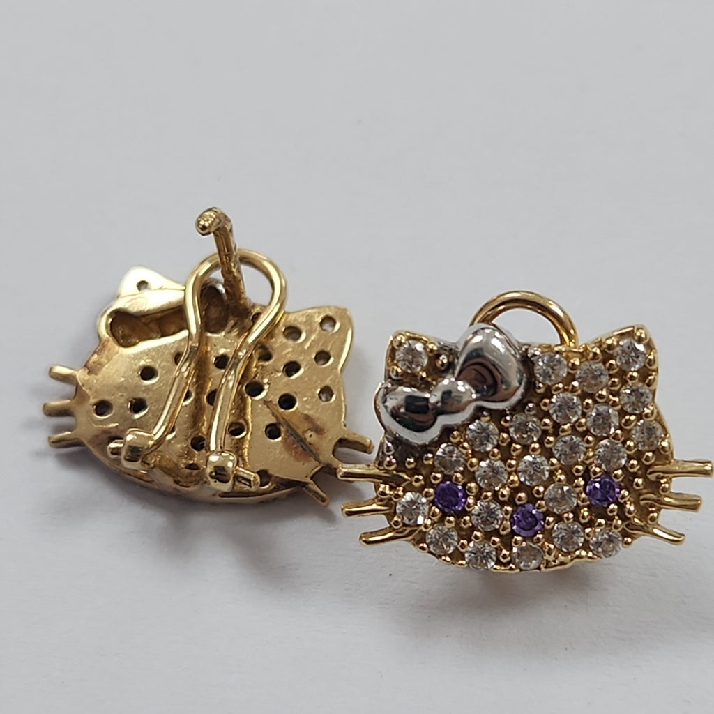 ARETES PAR ORO 14 K 5,60 GRMS (SEMINUEVO)