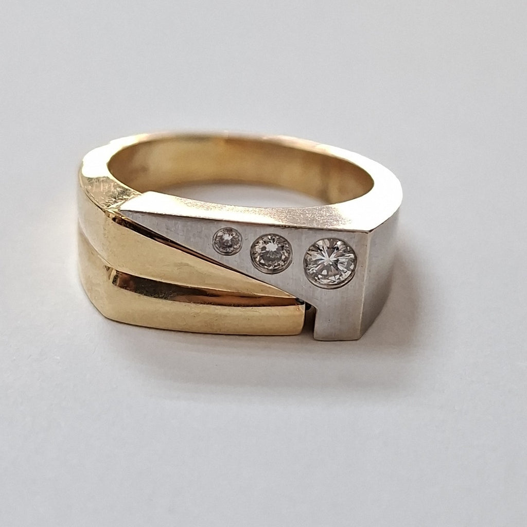 ANILLO ORO 14 K 9.5 GRMS (SEMINUEVO)