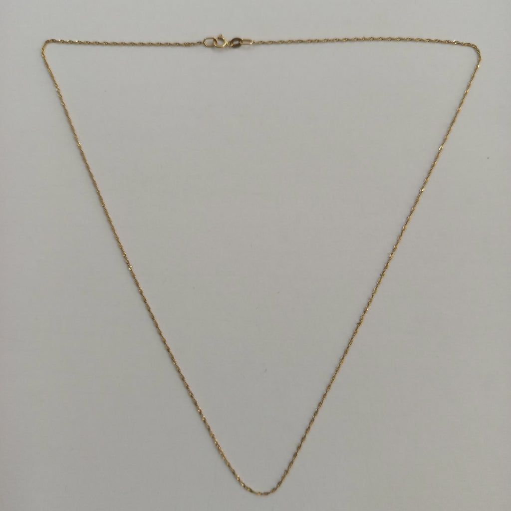 CADENA ORO 10 K 0.8 GRMS (SEMINUEVO)