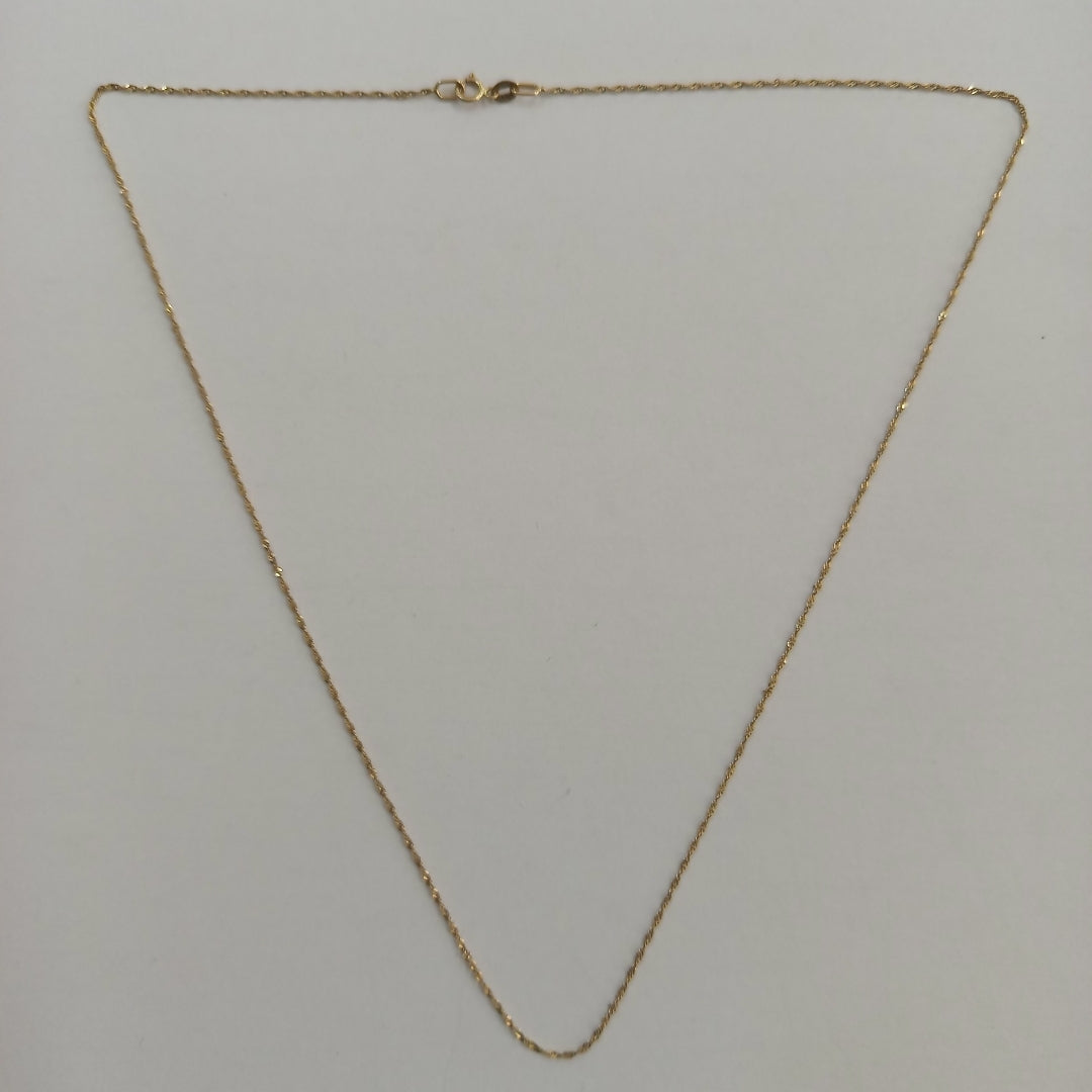 CADENA ORO 10 K 0.8 GRMS (SEMINUEVO)