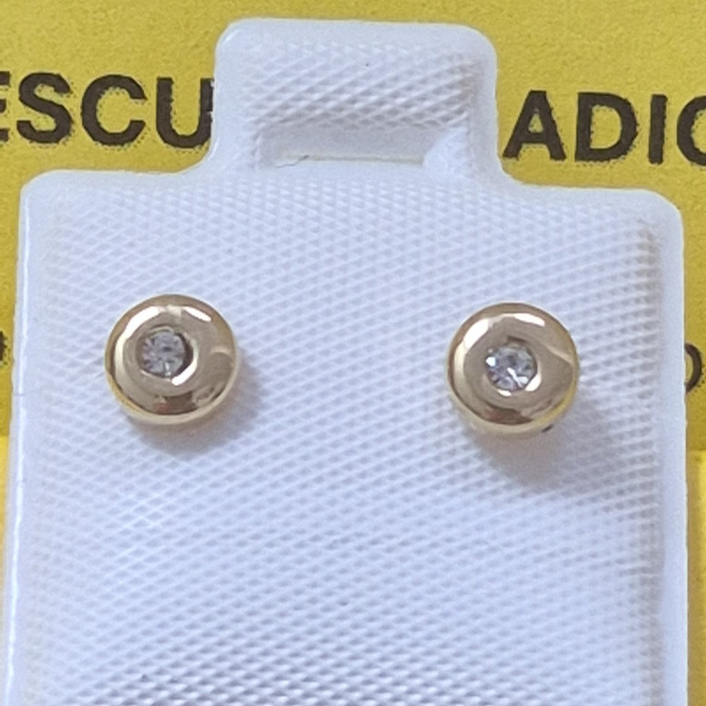 BROQUELES BROQUEL C CIRCONIA 14K 0.27 GR (NUEVO)