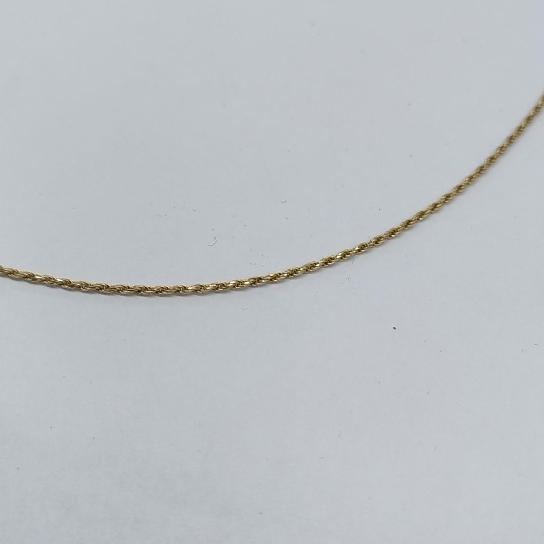 CADENA ORO 14 K 3.5 GRMS (SEMINUEVO)