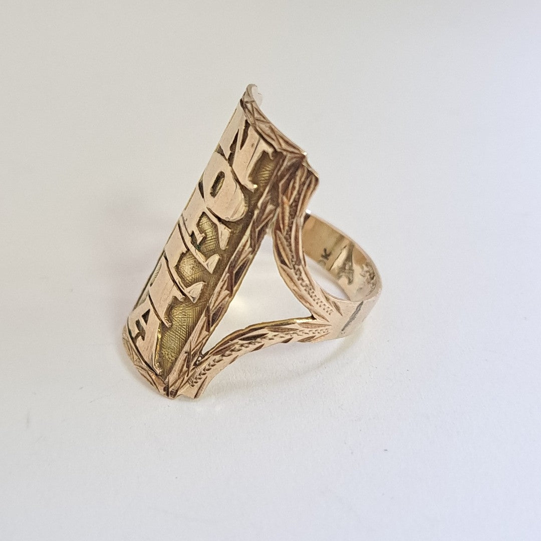 ANILLO ORO 8 K 4,00 GRMS (SEMINUEVO)