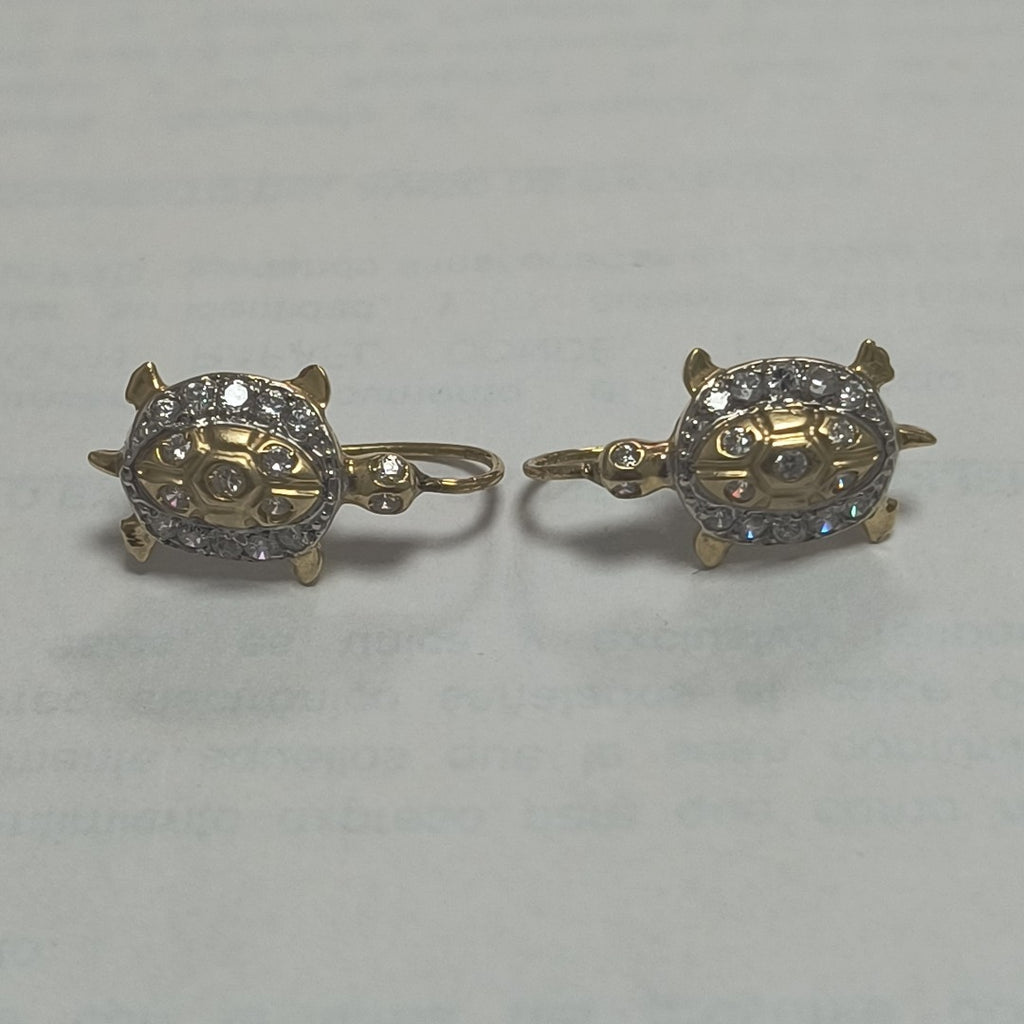 ARETES PAR ORO 14 K 3,30 GRMS (SEMINUEVO)