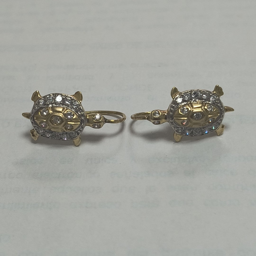 ARETES PAR ORO 14 K 3,30 GRMS (SEMINUEVO)