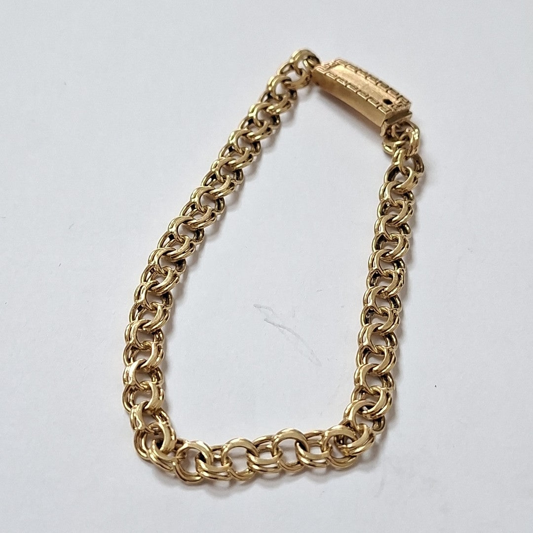 PULSERA ORO 10 K 9.3 GRMS (SEMINUEVO)