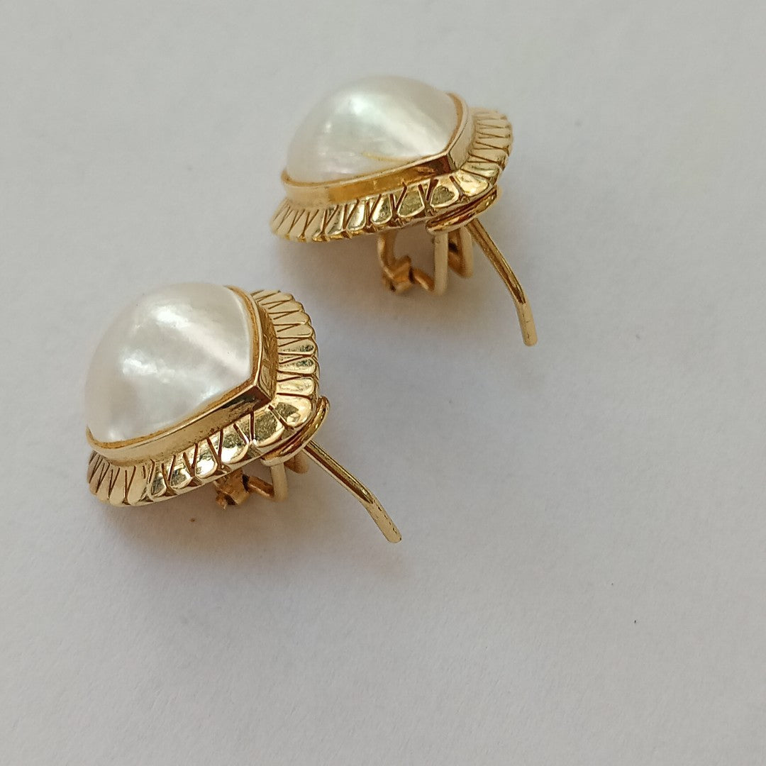 ARETES PAR ORO 14 K 9,40 GRMS (SEMINUEVO)