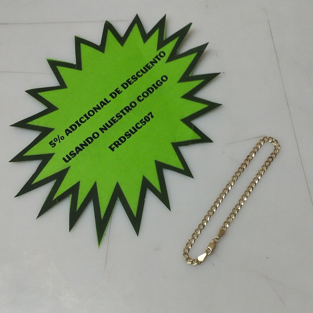 PULSERA ORO 14 K 3.7 GRMS (SEMINUEVO)