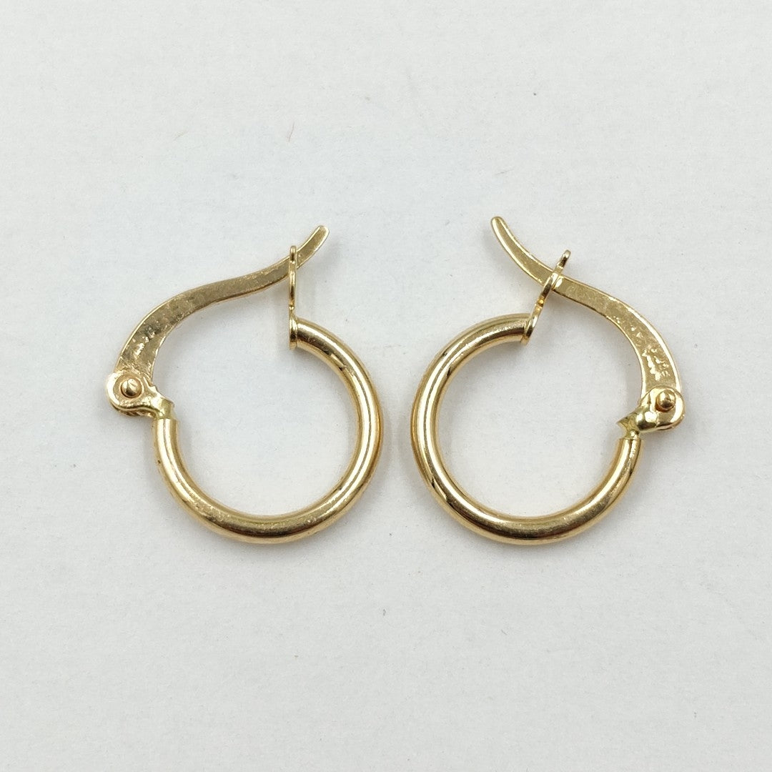 ARETES ARRACADAS 14K 0.9 GR (NUEVO)