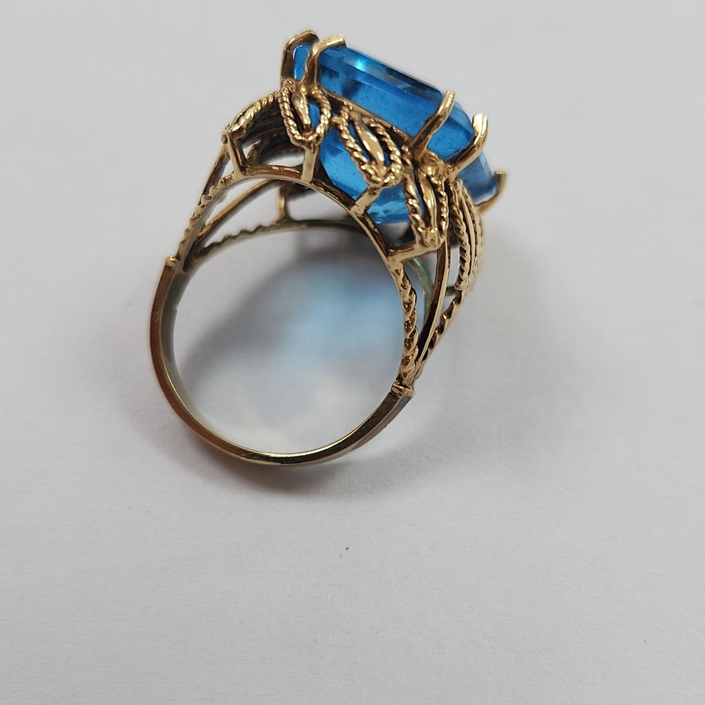 ANILLO ORO 10 K 8,70 GRMS (SEMINUEVO)