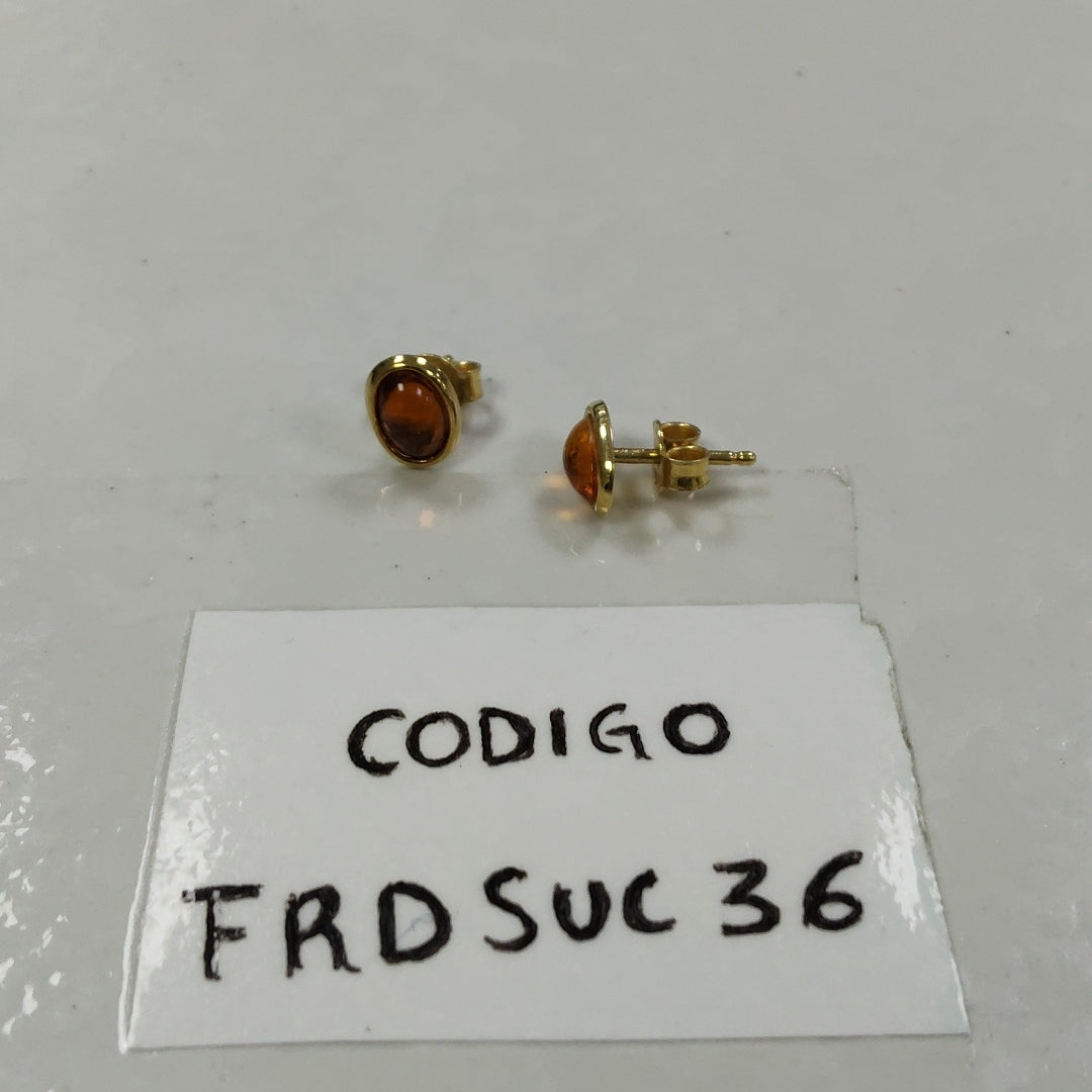 BROQUELES PAR ORO 14 K 0.8 GRMS (SEMINUEVO)