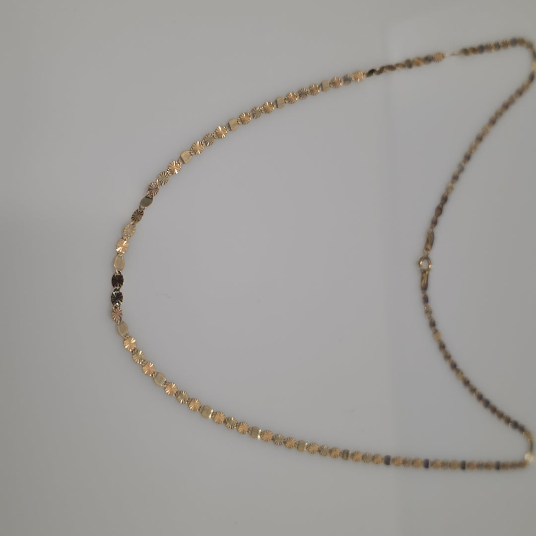 CADENA ORO 10 K 2.8 GRMS (SEMINUEVO)